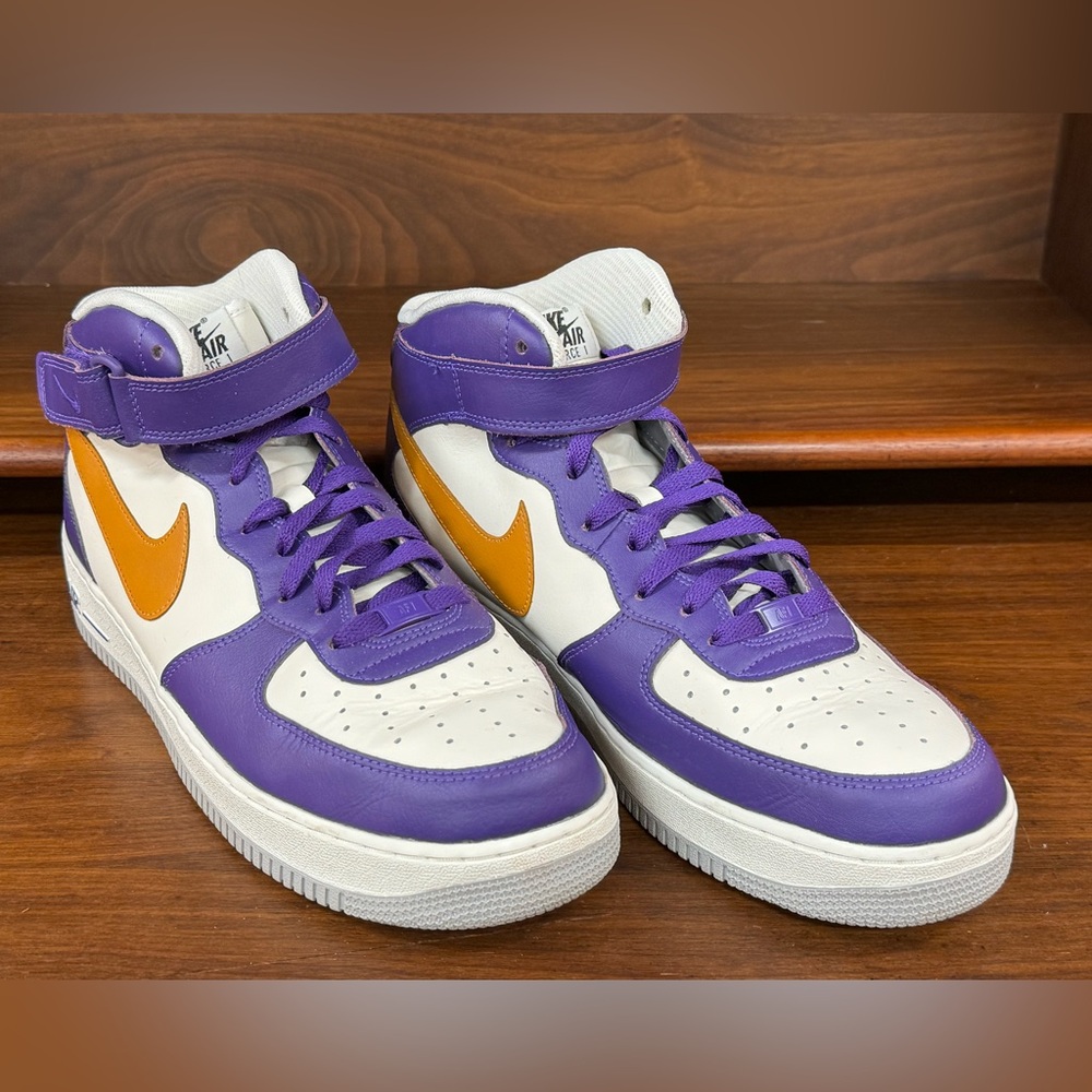 Nike Air Force 1 ID, Nike By You, Purple, AQ3776-992, Size 13
